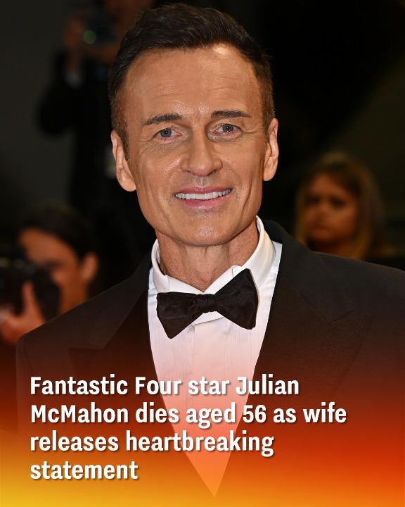 Fantastic Four star Julian McMahon dies aged 56 as wife releases heartbreaking statement