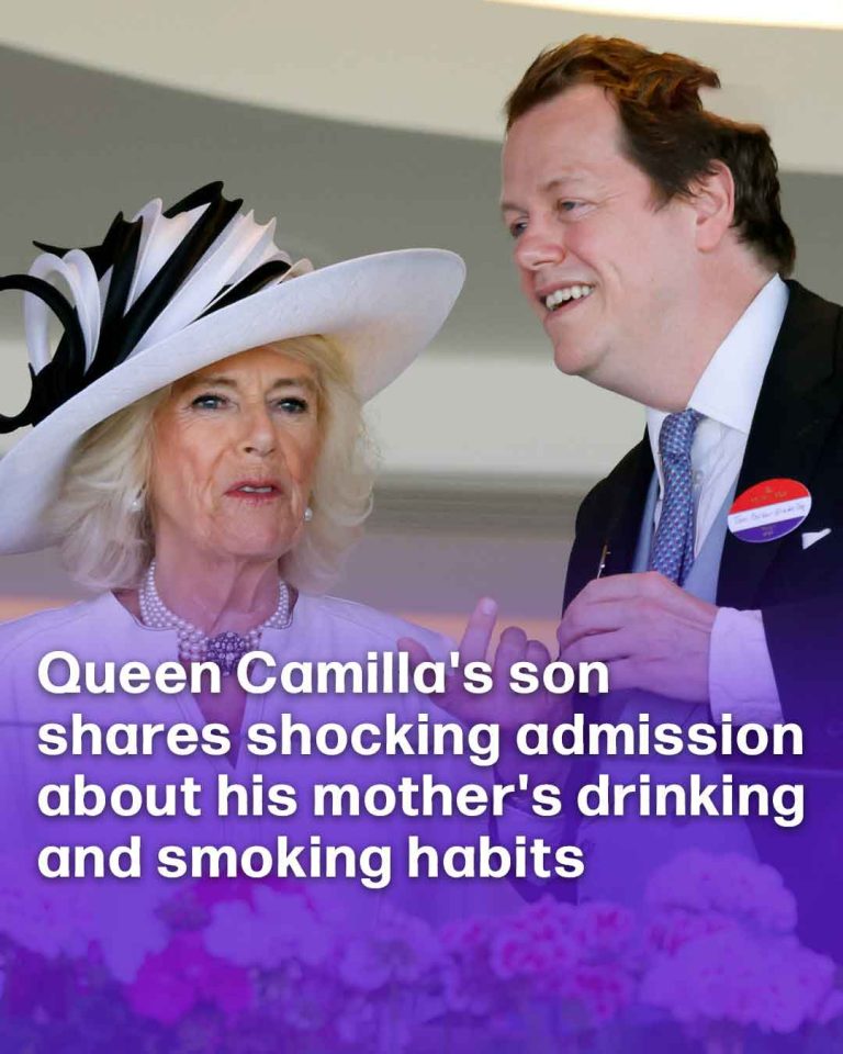 Queen Camilla’s son shares shocking admission about his mother’s drinking and smoking habits