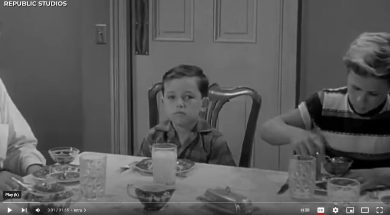 This Scene Wasn’t Edited, Look Closer At This Leave It To Beaver Blooper