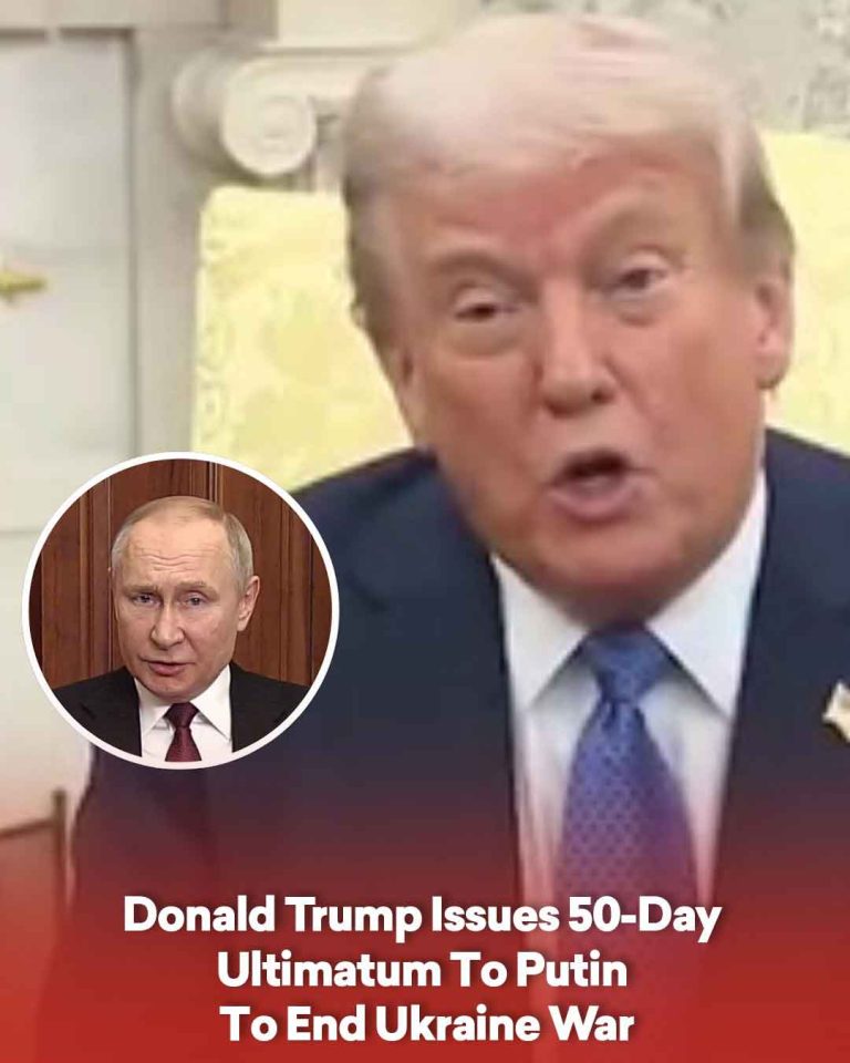 Donald Trump Issues 50-Day Ultimatum To Putin To End Ukraine War