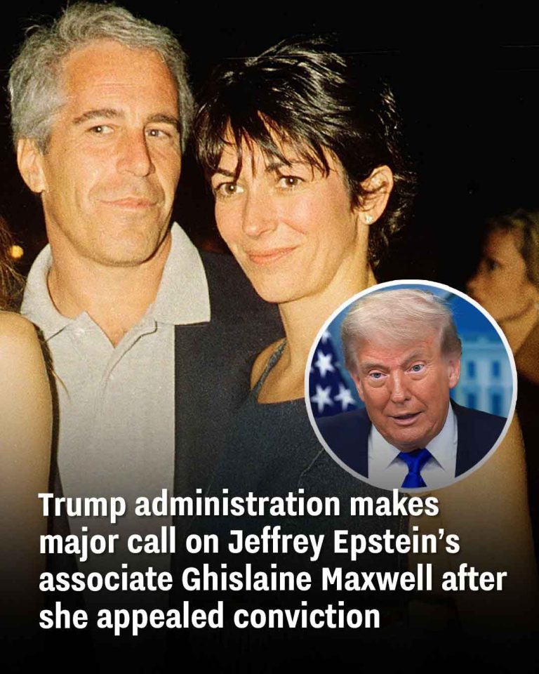 Trump administration makes major call on Jeffrey Epstein’s associate Ghislaine Maxwell after she appealed conviction