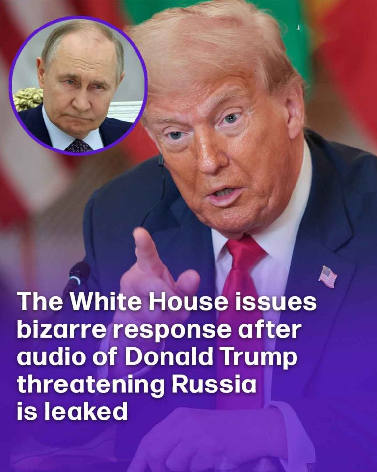 The White House issues bizarre response after audio of Donald Trump threatening Russia is leaked