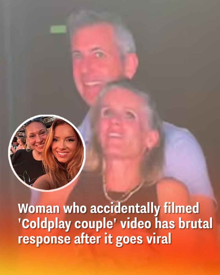 Woman who accidentally filmed ‘Coldplay couple’ video has brutal response after it goes viral