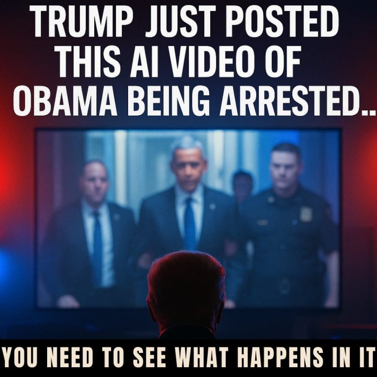 Trump Just Posted This AI Video of Obama Being Arrested…