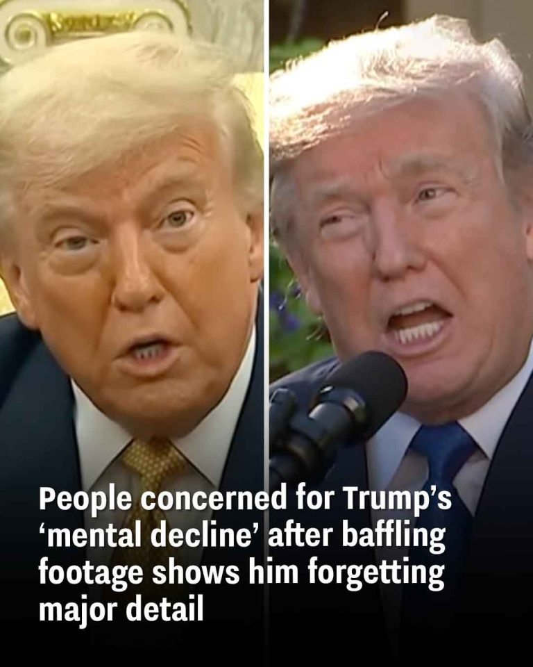 People concerned for Trump’s ‘mental decline’ after baffling footage shows him forgetting major detail