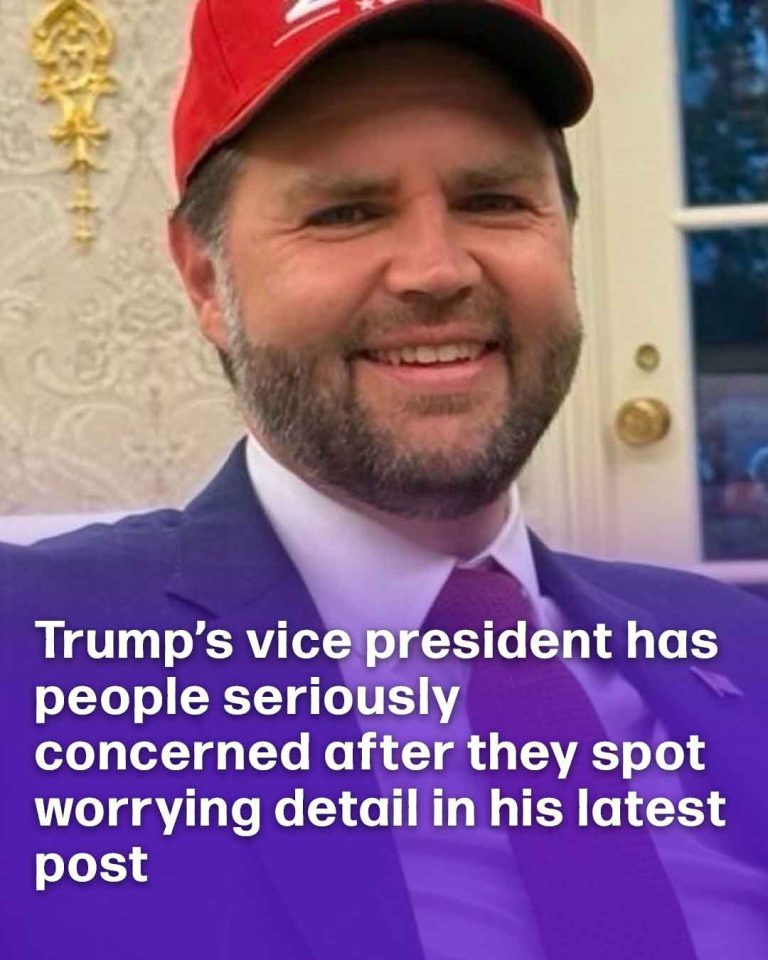 Trump’s vice president has people seriously concerned after they spot worrying detail in his latest post