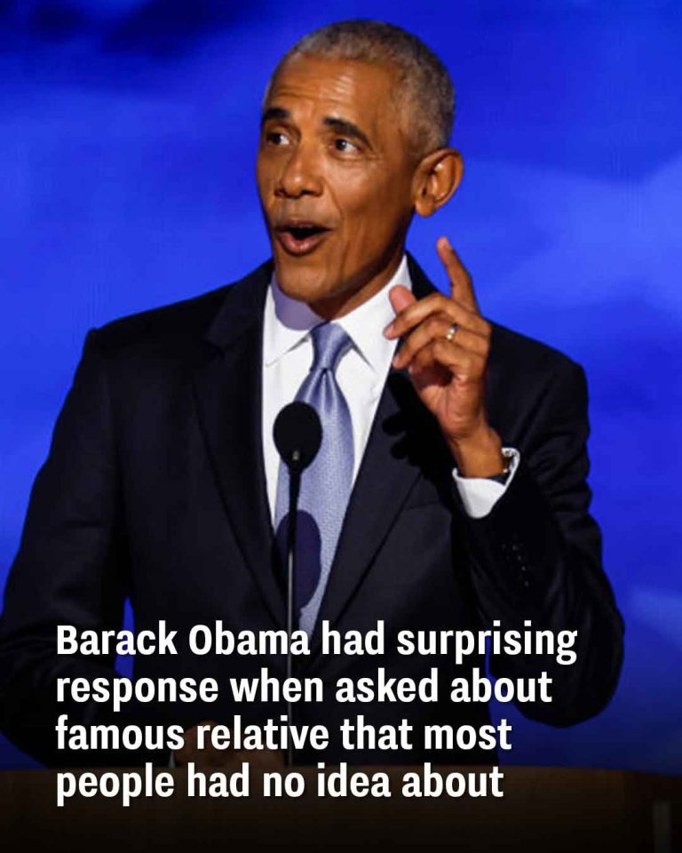 Barack Obama had surprising response when asked about famous relative that most people had no idea about
