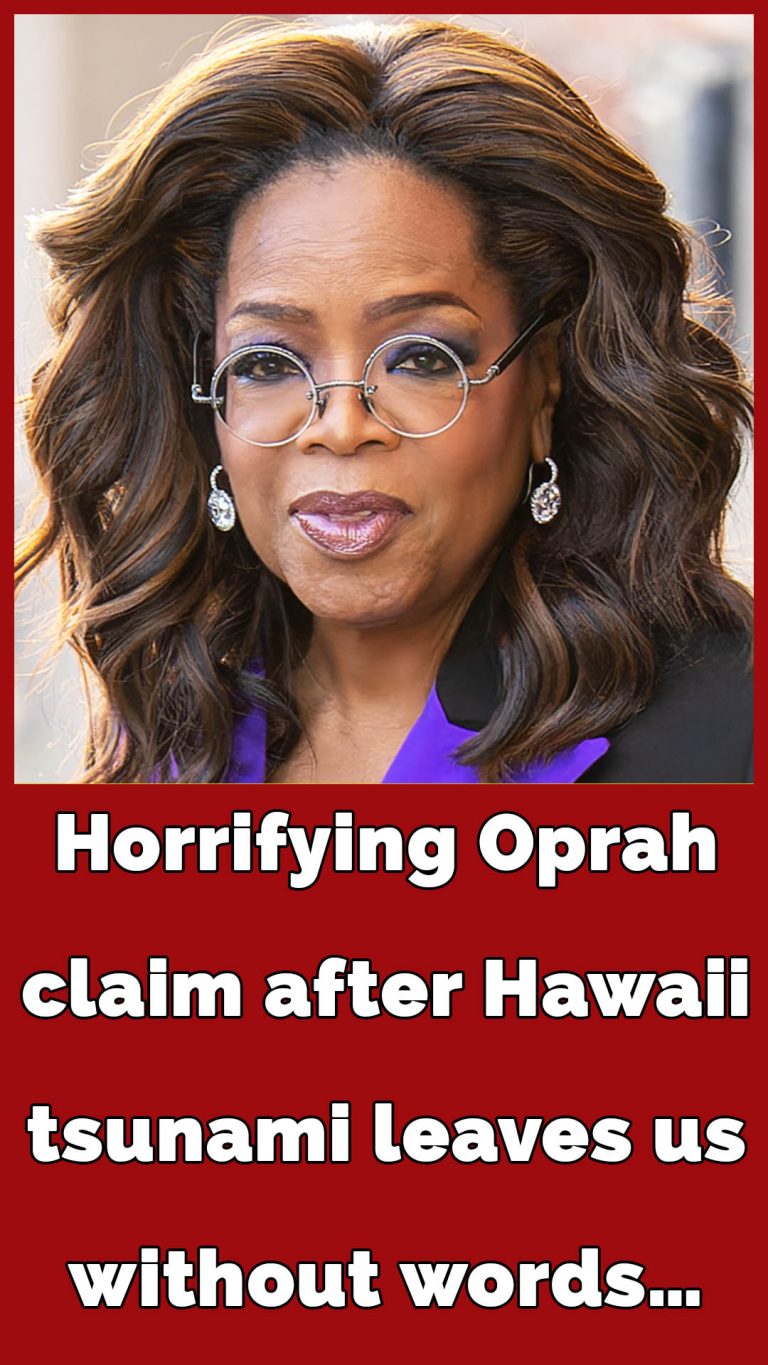 Oprah speaks out on allegations of not opening her private road amid tsunami emergency in Hawaii.