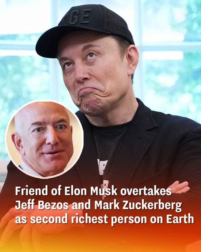 Friend of Elon Musk overtakes Jeff Bezos and Mark Zuckerberg as second richest person on Earth