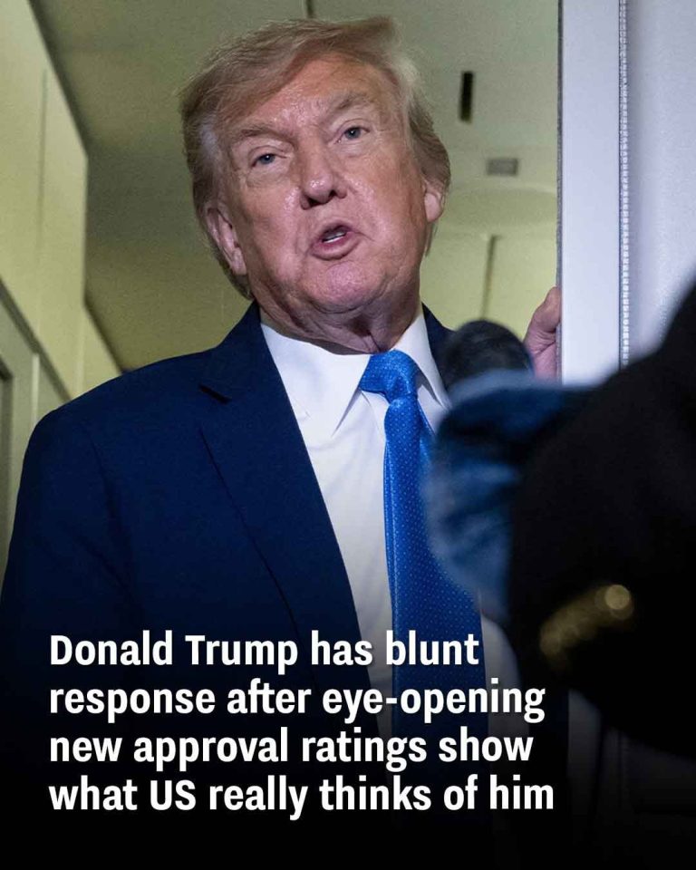 Donald Trump has blunt response after eye-opening new approval ratings show what US really thinks of him