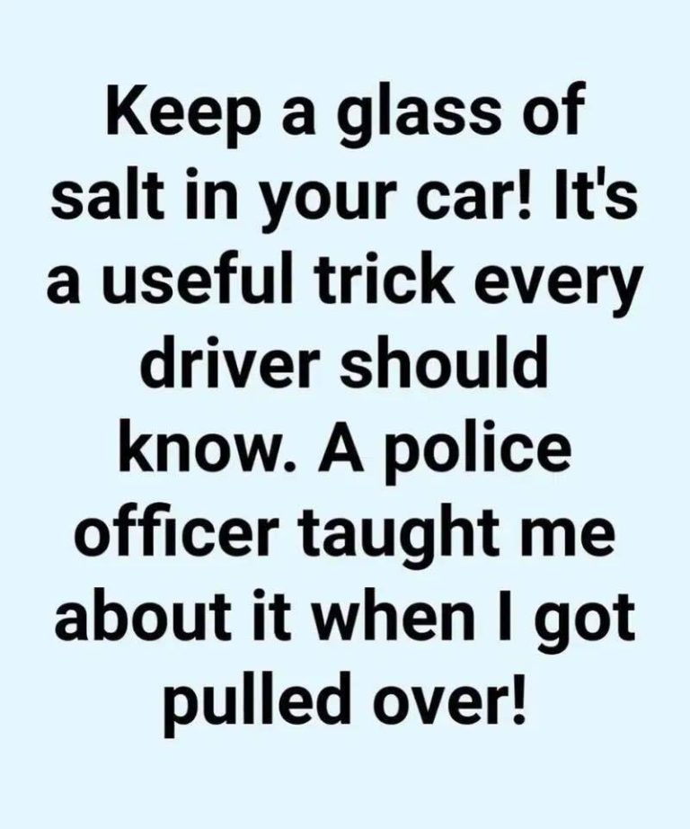 Put a Glass of Salt in Your Car—Here’s Why Every Driver Should Try It