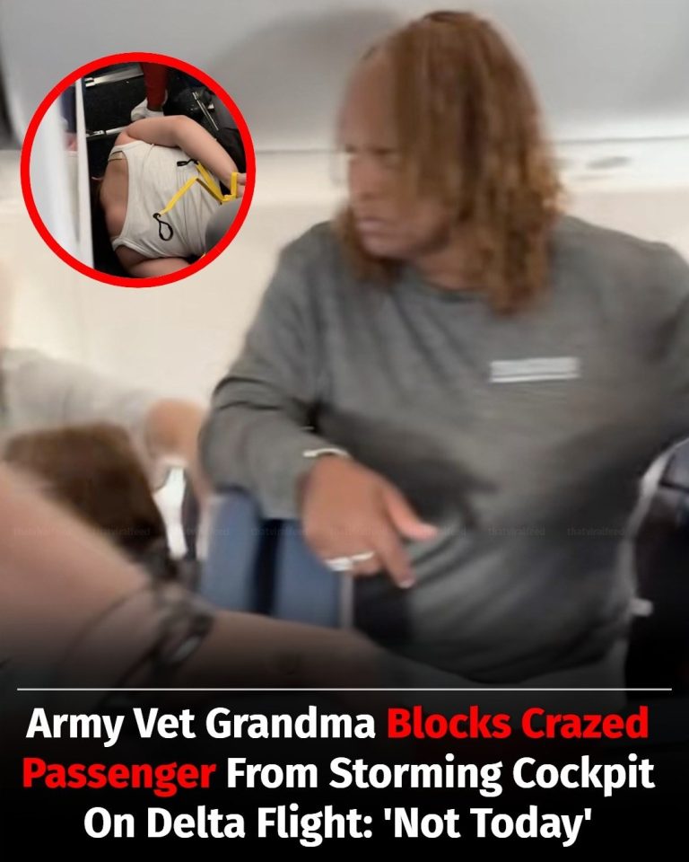 Army Vet Grandma Stops Out-Of-Control Passenger From Rushing Cockpit On Delta Flight: ‘Not Today’