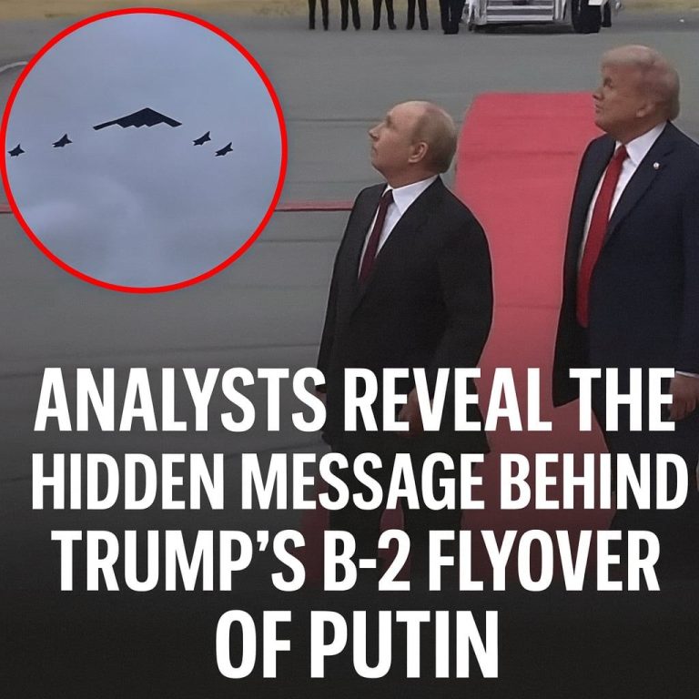 Analysts Reveal the Hidden Message Behind Trump’s B-2 Flyover of Putin