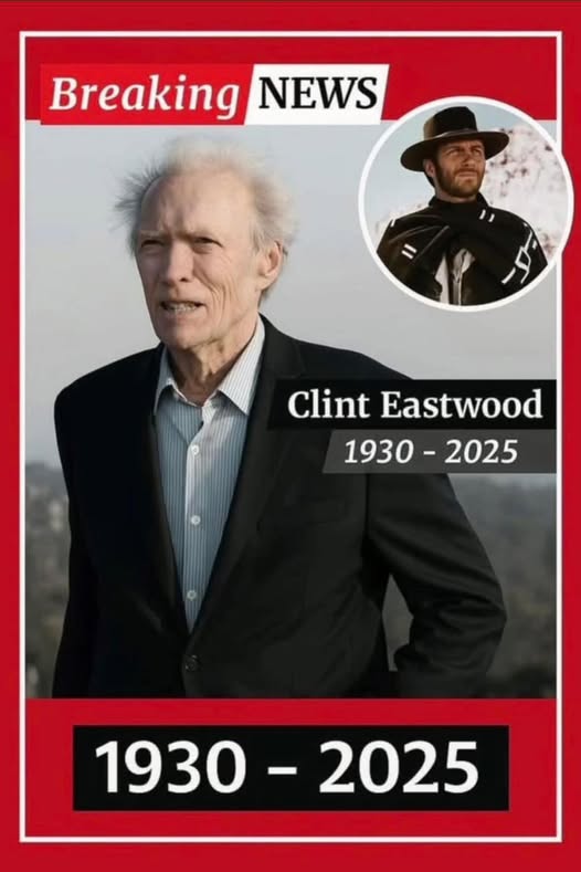 HT9. 30 minutes ago in California, Clint Eastwood has been confirmed as…