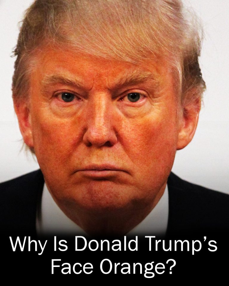Why is Donald Trump so orange? An expert thinks she has the answer