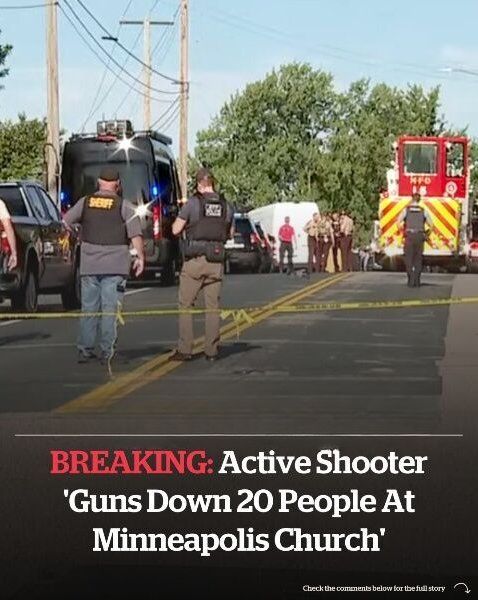 Active shooter ‘guns down twenty people at Minneapolis church’