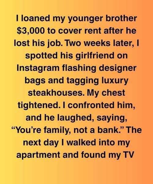 My Brother Stole from Me After