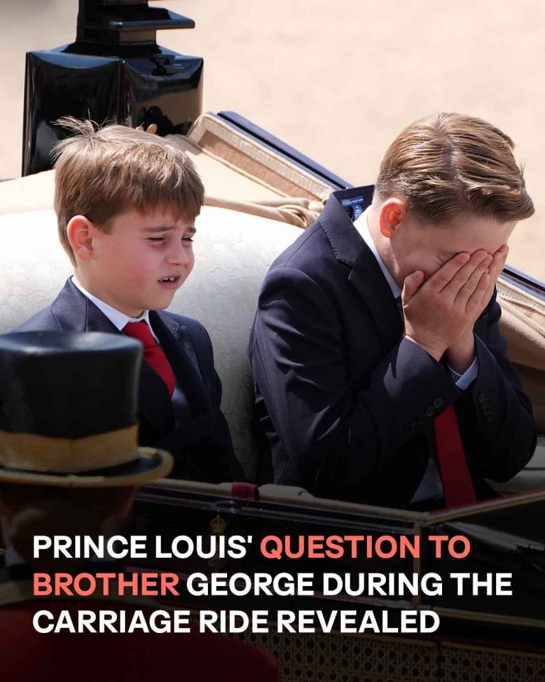 Prince Louis and Prince George’s Trooping the Colour Exchange Revealed by Lip Reader