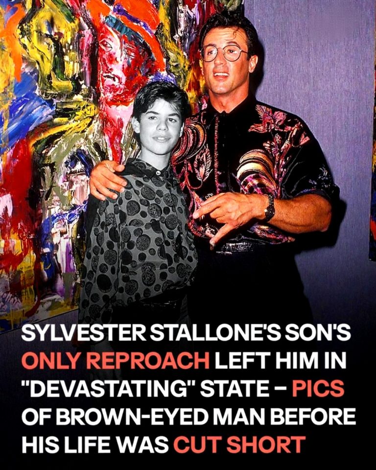 Sage Stallone, the son of Sylvester Stallone
