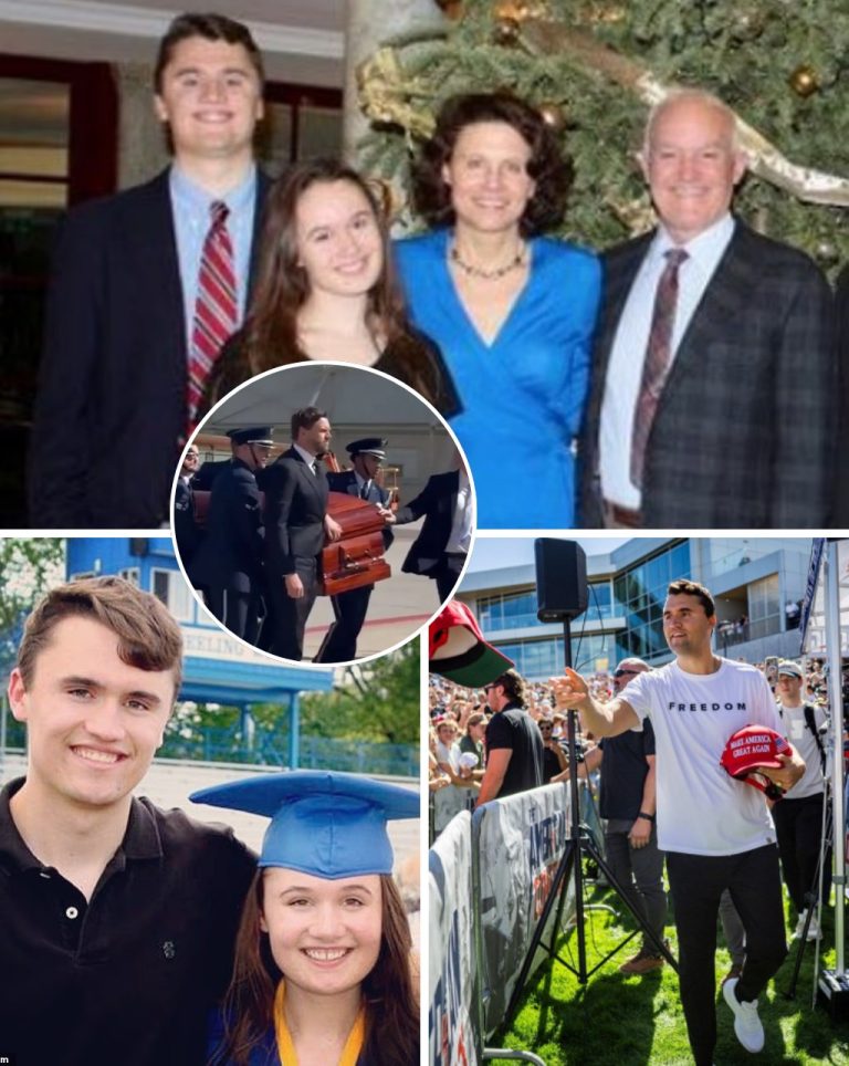 Grieving Parents Mourn Charlie Kirk as His Coffin Departs Utah