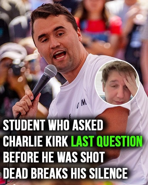 Student who asked Charlie Kirk final question