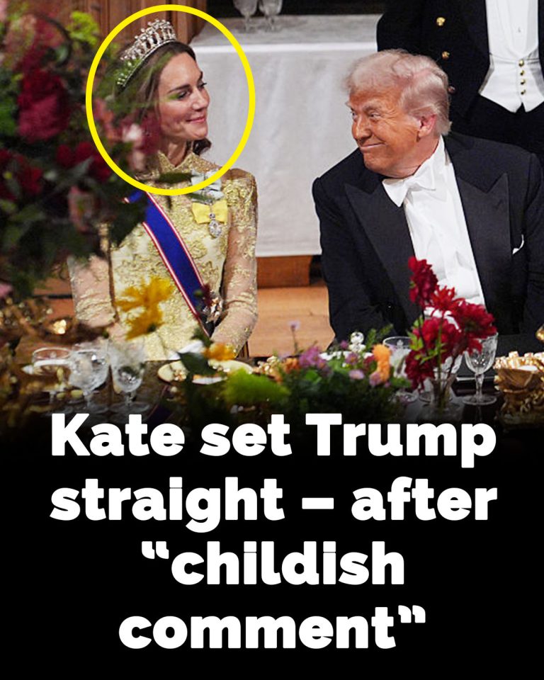 The body language move Kate Middleton used to set Donald Trump straight