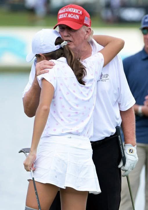 Kai Trump’s reaction after