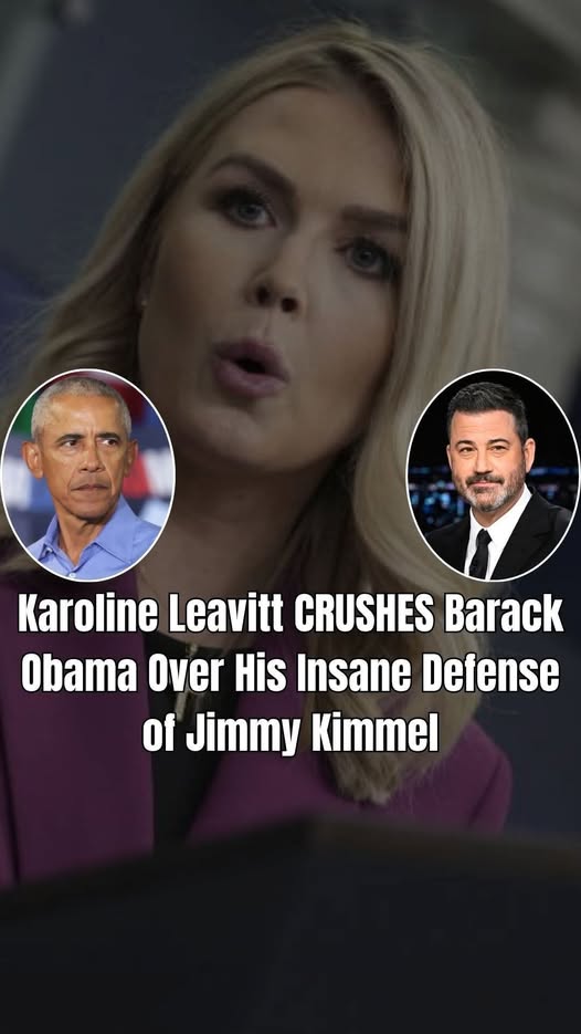 Karoline Leavitt Shreds Obama After His