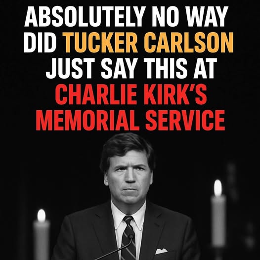 Tucker Carlson Honors Fallen Conservative Leader
