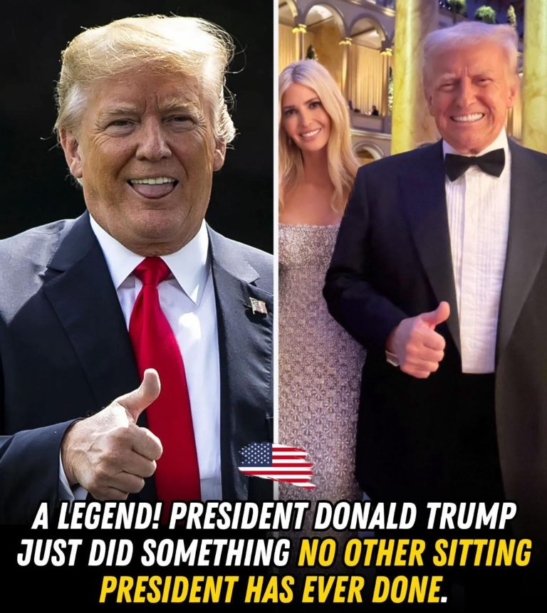 President Donald Trump has achieved something unprecedented for a sitting U.S. president