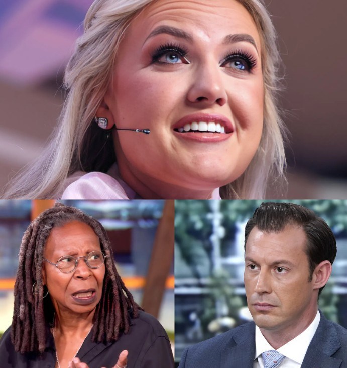 Sit down, Barbie.” — Whoopi Goldberg suddenly lashed out at Erika Kirk, calling her a “T.R.U.M.P. puppet” live on air.