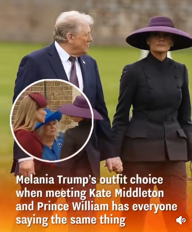 Elegant Look Turns Heads at Windsor Castle Visit