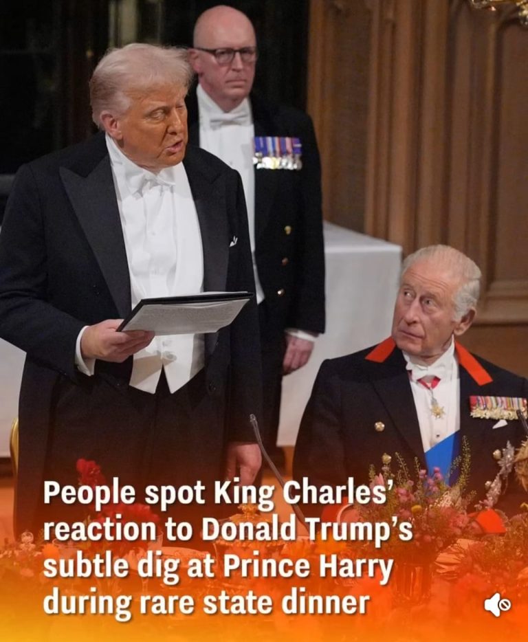 King Charles’ Reaction Sparks Buzz After Trump Speech