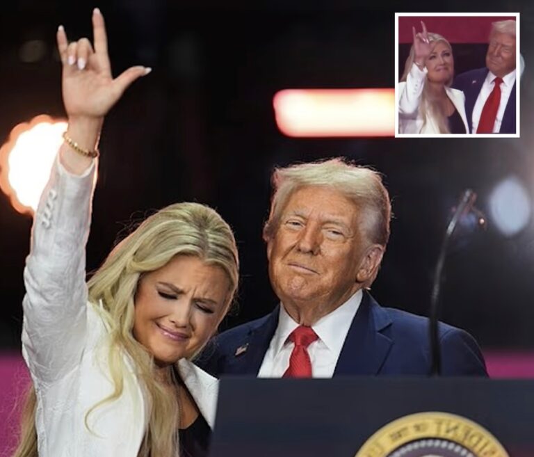 What Erika Kirk’s Funeral Hand Signal Means