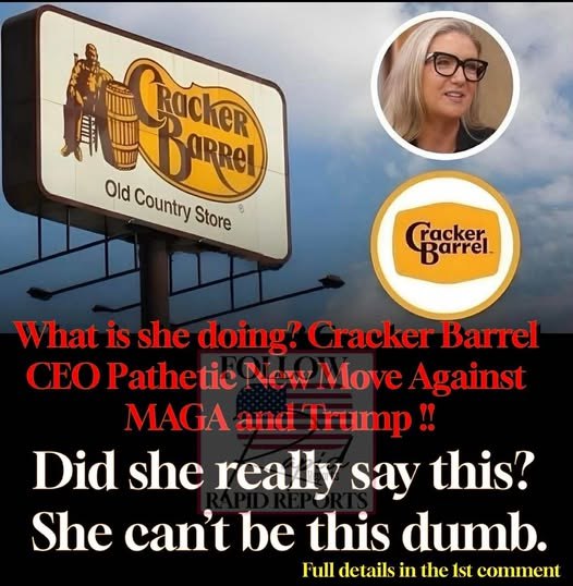 Cracker Barrel CEO Pathetic