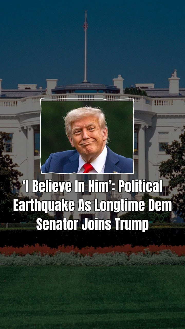 Former Dem Senator Says Only Trump