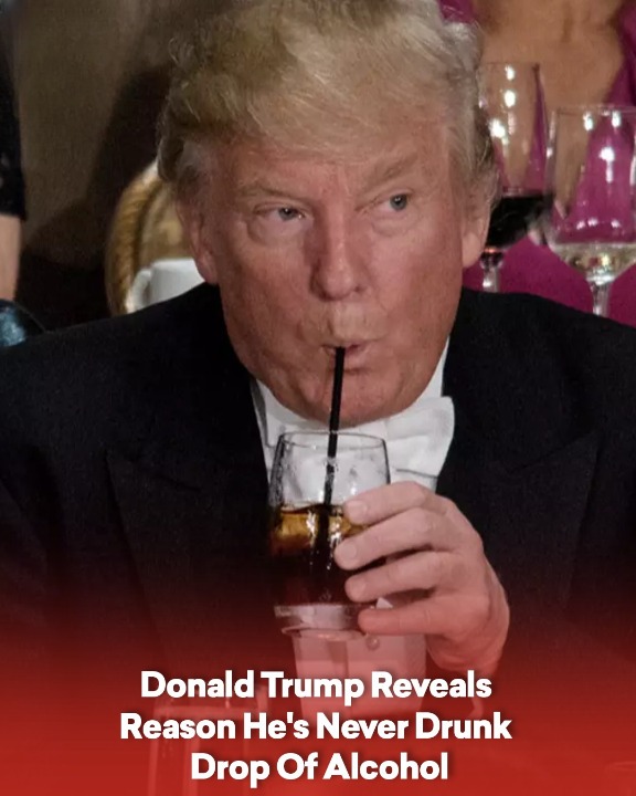 Donald Trump Reveals Reason He’s Never Drunk Drop Of Alcohol