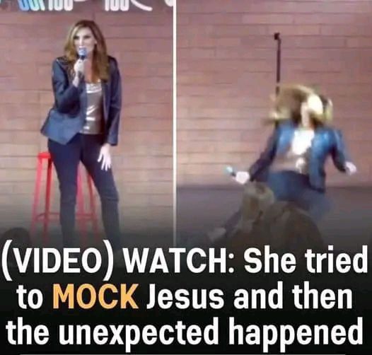 She Attempted to mock>