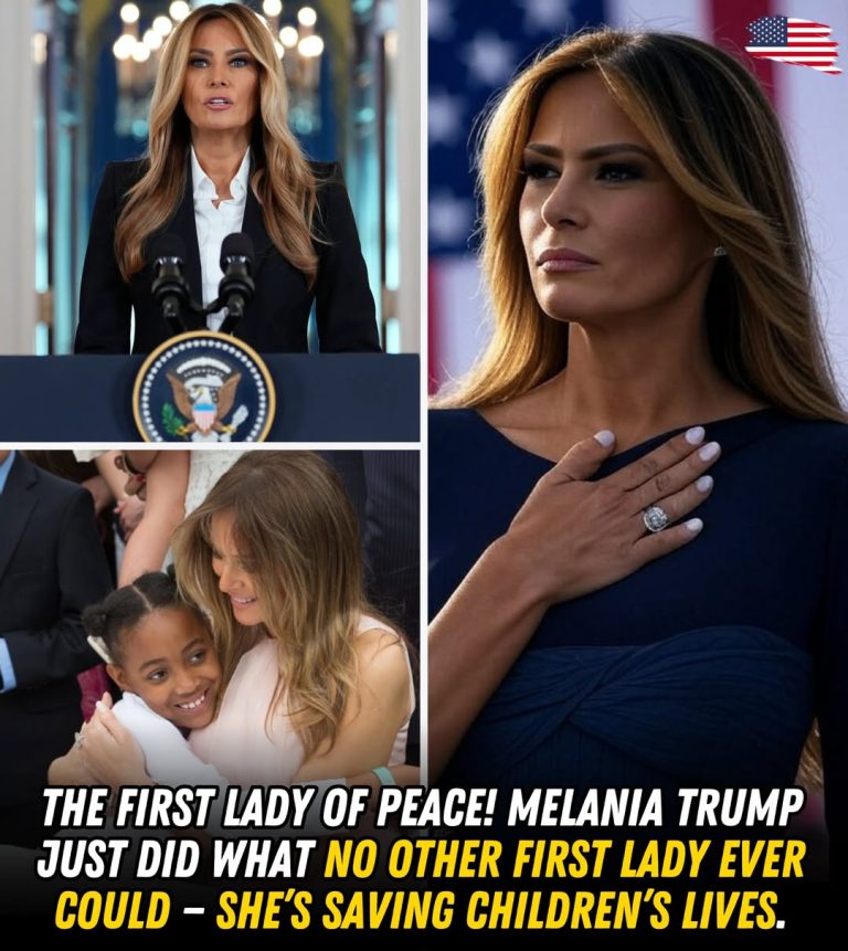 Melania Trump makes major humanitarian