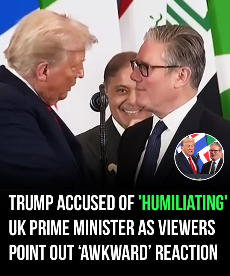 Trump accused of ‘humiliating’ UK Prime Minister as viewers point out his reaction