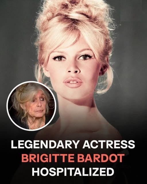 “Brigitte Bardot Hospitalized: A Legend Under Watch, a Life Under Reflection”