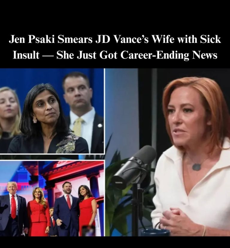 Jen Psaki’s Comments on JD Vance Spark Backlash