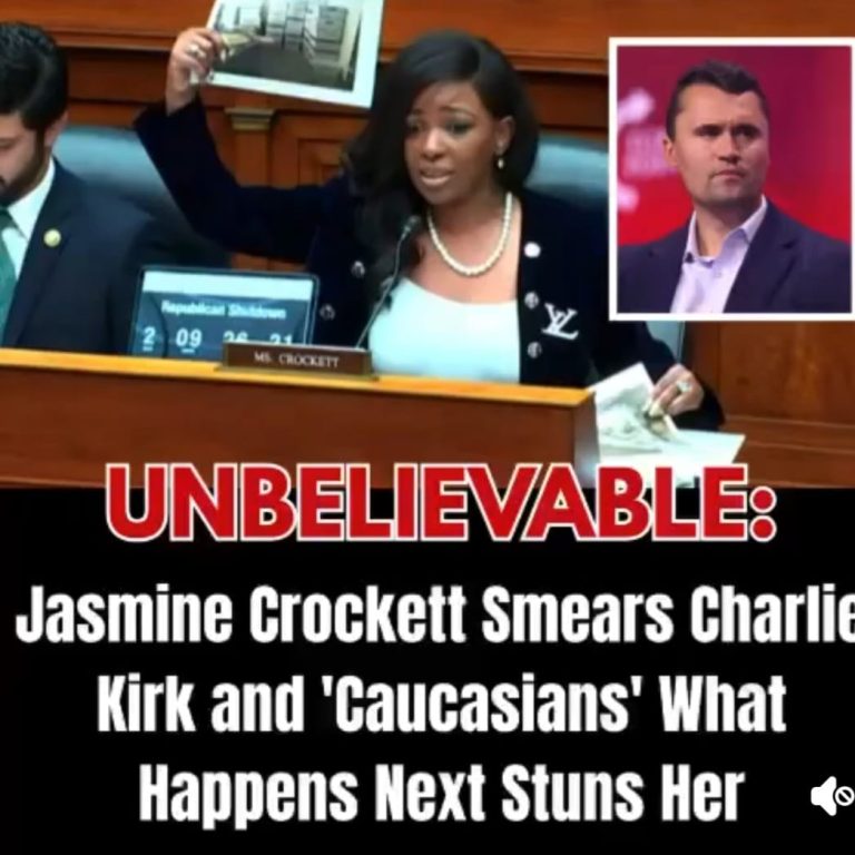 Jasmine Crockett Smears Charlie Kirk