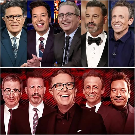 BB.BREAKING: COLBERT, FALLON, MEYERS, OLIVER & KIMMEL UNITE — The Late-Night Alliance No One Saw Coming