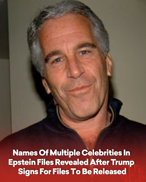 Names Of Multiple Celebrities In Epstein Files Revealed After Trump Signs For Files To Be Released