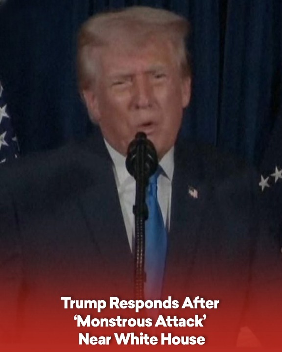 Trump Responds After ‘Monstrous Attack’ Near White House