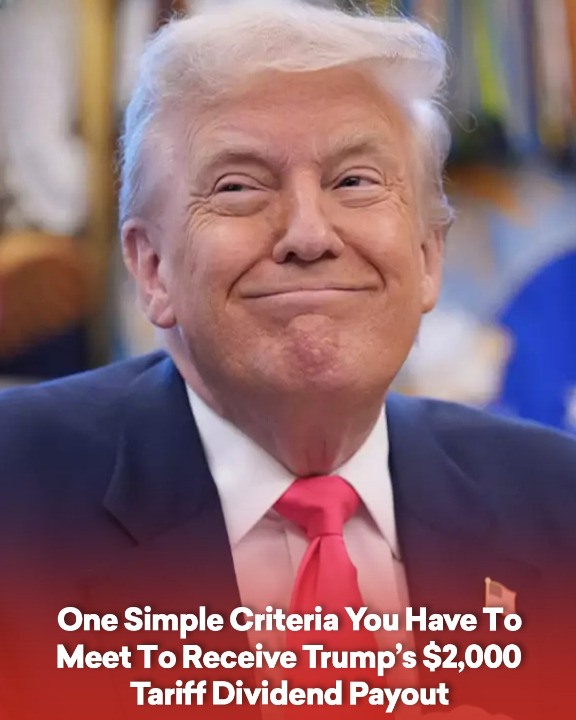One simple criteria you have to meet to receive ‘tariff dividends’ of ‘at least $2,000’ as Trump gives expected payout date