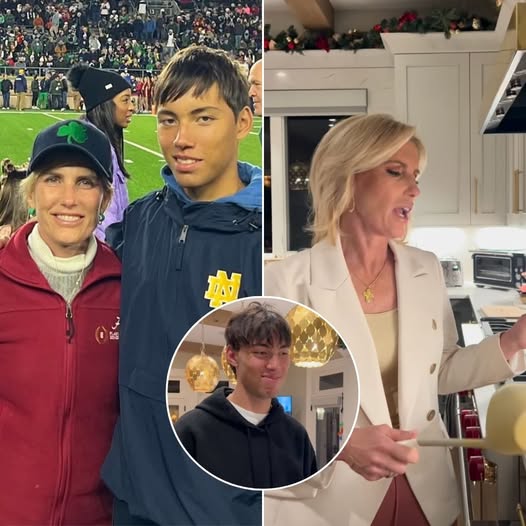 Laura Ingraham’s Rare Kitchen Moment With Her Son