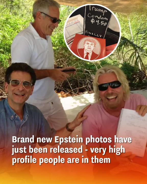 Brand new Epstein photos have just been released – very high profile people are in them