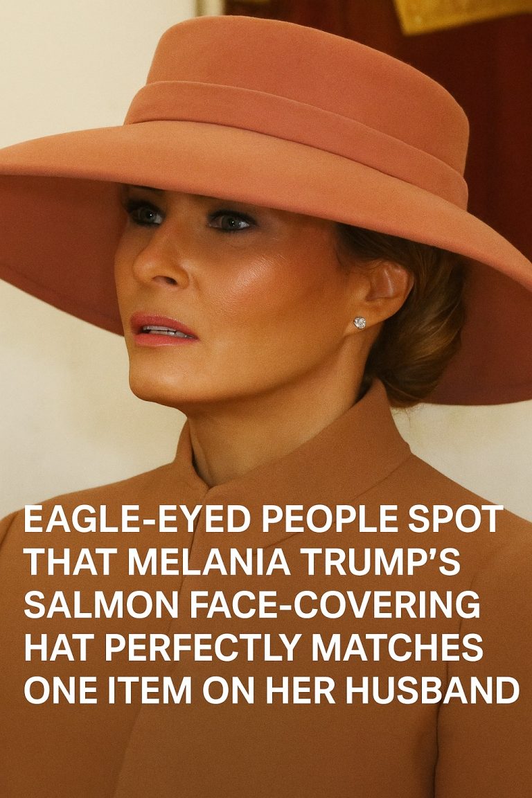 A Closer Look at Melania Trump’s Style Choice in the UK